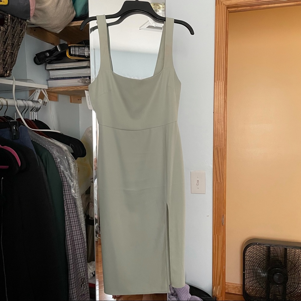 Aritzia Sage Green Dress